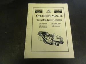 AGCO Allis Twin Bag Grass Catcher Operator's Manual 1704957-05 - Picture 1 of 5
