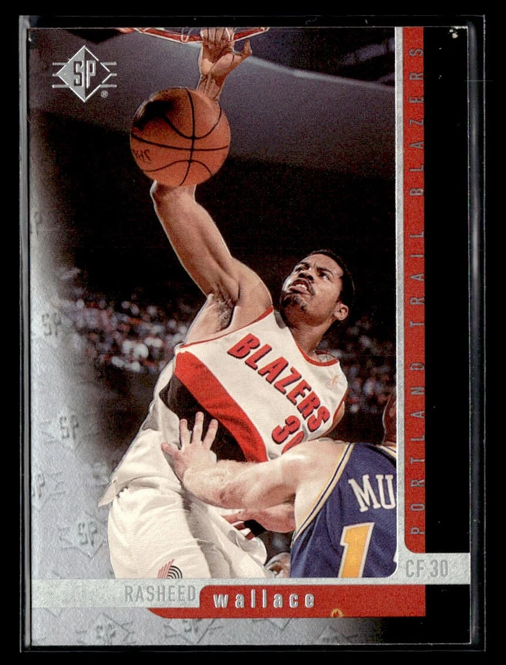 1996-97 SP Rasheed Wallace #94 - Image 1 of 2
