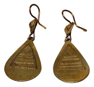Handmade African Ethnic  Berber Tuareg Earrings Tribal African Handcrafted - Picture 1 of 3