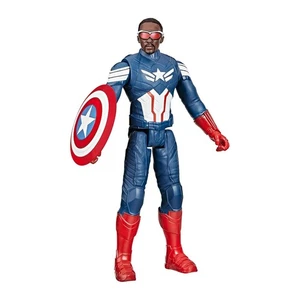 Marvel Captain America Brave New World Actionfigur 30cm Titan Hero inkl. Schild - Bild 1 von 5