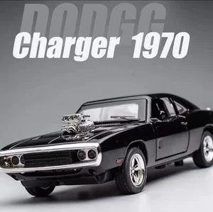 1:32 Dodge Charger Modellauto Spielzeug fast & furious 7 druckguss licht - Bild 1 von 6