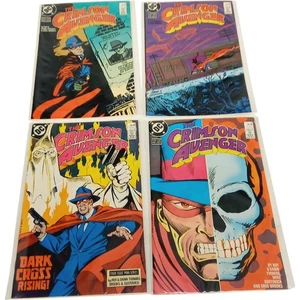 DC Comics The Crimson Avenger 4 Issue Mini-Series Complete Set 1988 N87 - Picture 1 of 8