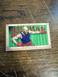 Jack Johnson Helmar 2005 rayado trasero boxeo rey/cabra - Imagen 1 de 8