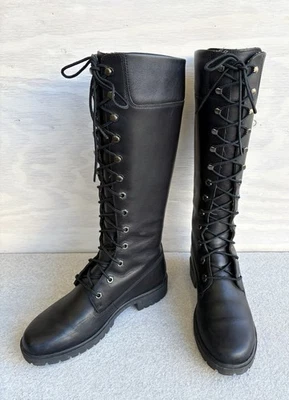 Timberland® Premium 14 pulgadas ajustable impermeable combate/bota de equitación talla 7 M Foto 1 de 4