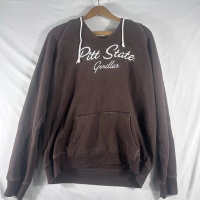 Pittsburg State University Gorillas PITT PSU Hoodie Camp David Collegiate Size L - Image 1 of 4