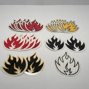 Lot Of 22 Black Label Skateboards Classic Skateboard Stickers 3”x 2.5” - Picture 1 of 9