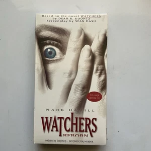 Watchers Reborn VHS Sealed New 1998 Rare Mark Hamill Promo Screener Copy - Picture 1 of 6