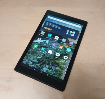 Fire HD 10-Tablet, 1080p Full HD-Display, 32 GB, Schwarz, Mit Werbung 7. Gen. - Bild 1 von 4