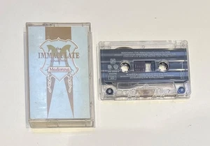 MADONNA Immaculate Collection Vintage Cassette Tape Greatest Hits 1990 Sire - Foto 1 di 2