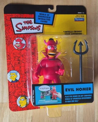 The Simpsons World Of Springfield Interactive Figure Evil Homer wave 15 - Image 1 of 4
