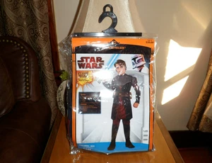 Star Wars Anakin Skywalker Kostüm Jungen Größe Small 4-6X brandneu im Paket - Bild 1 von 6