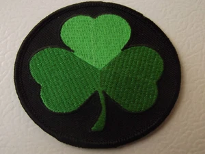 PARCHE DE MOTOCICLETA - TRÉBOL IRLANDÉS - PARCHE DE CHALECO - DÍA DE LOS SANTOS PATRICKS - Imagen 1 de 1