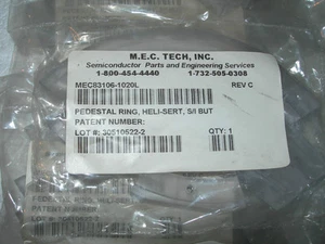 Pedestal Ring, 150mm , MEC P/N 83106-1020L - Picture 1 of 2