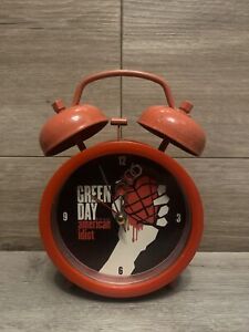 Green Day - American Idiot - Analogue Alarm Clock - NO BATTERY COVER