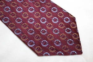 Corbata de seda TRUSSARDI hecha en Italia F49597 - Imagen 1 de 4