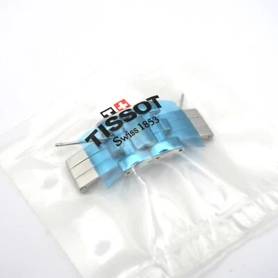 Fermoir TISSOT C377-152 acier [NOS] (Clasp bracelet steel) - Photo 1/2