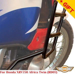 Barras de choque para Honda XRV 750 África doble motor XRV 750 RD07 (93-00), bonificación - Imagen 1 de 12