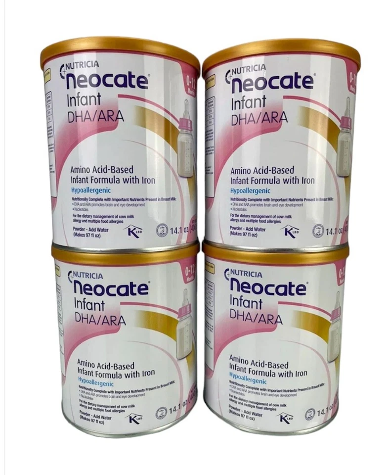 NE0CATE Infant With DHA/ARA (14.1 oz X 4 Cans) EXP. .2026+ - Image 1 of 1