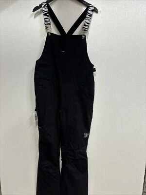 Pantalones con tirantes DC Collective para mujer SnowBOARD 15K negros talla XL #6L1B Foto 1 de 4