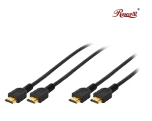 2 PACK - 2x - Rosewill 6 Feet ft. High Speed HDMI Cable  340MHz 1080p - Picture 1 of 1