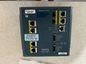 Cisco IE-3000-4TC Managed L2 Fast Ethernet (10/100) Blue network switch - Picture 1 of 6
