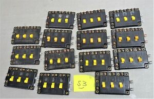 HO SCALE 14 EACH USED ATLAS CONNECTOR #205 (S3)
