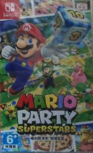 Mario Party Superstars Asia Chinese/English etc Nintendo Switch Sealed