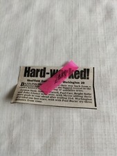 1994/95 Sheffield Eagles v Workington orig small newspaper report press cutting