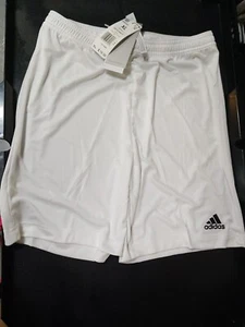 NWT Adidas Boys White Entrada 22 Soccer Shorts Size  XL  - Picture 1 of 2