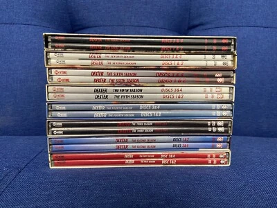 Dexter Season DVD Lot Complete Series 1-8 Michael C Hall HBO  Like New  Set - Image 1 of 4