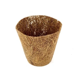 Nutley's Thin 8cm Coco Fibre Biodegradable Plant Pots Plastic Free Eco-friendly - Picture 1 of 3