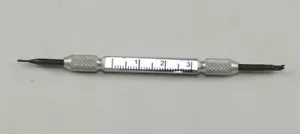 NICKELLED METAL small spring bar tool watch strap pin remover link removal tool - Picture 1 of 2