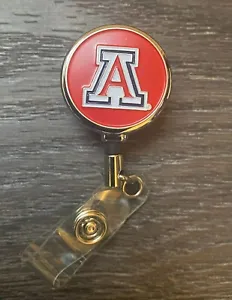 University of Arizona Wildcats Metal ID Badge Reel - Picture 1 of 4