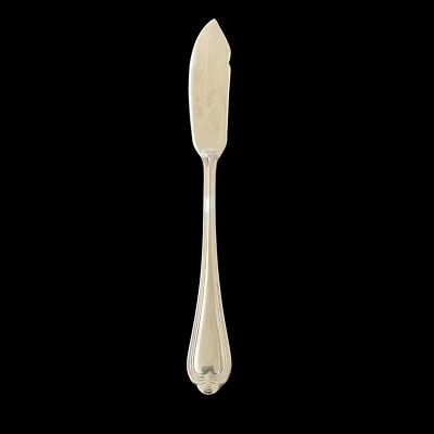 Pfaltzgraff FAIRISLE Flat Handle Master Butter Knife 6 3/4" Stainless Steel 18/8 - Imagem 1 de 4