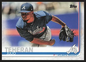 2019 Topps #118 Julio Teheran - Picture 1 of 2