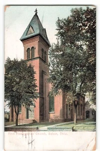 1910 First Presbyterian Church, Salem, Ohio VTG Postcard SK2. - Picture 1 of 2