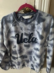 Boxercraft Sweatshirt UCLA Blue Tie Dye CREWNECK Women’s Size Medium - Picture 1 of 5