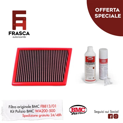 Filtro Aria Sportivo BMC Mini Cabriolet F57 One 102 CV Cooper SD 170 CV - Imagen 1 de 3
