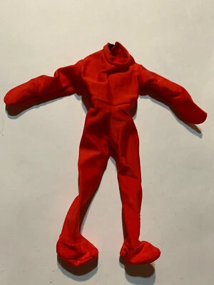 Barbie My Scene, Scuba Suit, vinilo pvc catsuit rojo body para 12" figura muñeca Foto 1 de 4