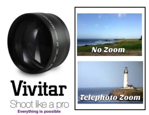 PRO HD 2.2x TELEPHOTO LENS FOR PANASONIC DMC-FZ38 DMC-FZ35 - Picture 1 of 4