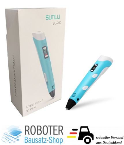 Sunlu 3D-Drucker Stift 3D Printing Pen SL-200 EU Stecker