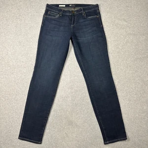 Kut From The Kloth Diana Skinny Jeans Damengröße 8 (32Wx32L) dunkle Waschung blau - Bild 1 von 11