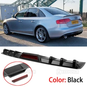 For Audi A4 S4 A5 B9 B9.5 34" Rear Diffuser Bumper Spoiler Lip Reflective Strips - Picture 1 of 12