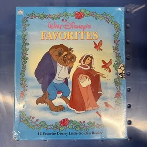 VTG WALT DISNEY LITTLE GOLDEN BOOKS BOXED SET 12 SEALED NEW FAVORITES GIFT - Picture 1 of 6