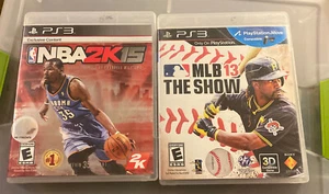NBA 2K15 Kevin Durant SONY PLAYSTATION 3 PS3 MLB13 The Show 3 D Compatible Game - Picture 1 of 3