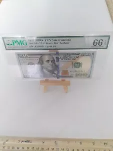 PMG Gem Uncirculated 66EPQ Fr. 2187-L* 2009A $100 Federal Reserve Star Note - Picture 1 of 4