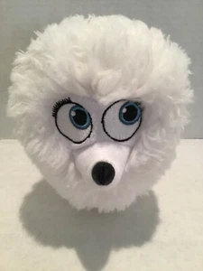 Gidget Spin Master 7 Zoll Secret Life of Pets weiß Plüsch rosa Schleife Universal Studios - Bild 1 von 7