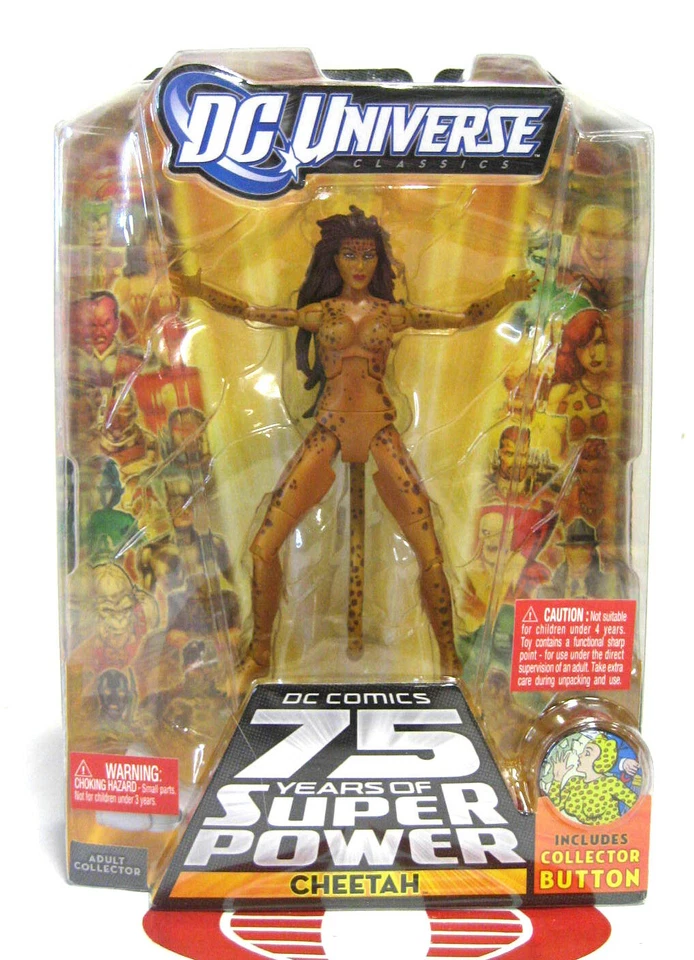DC Universe Classics 75 Years Cheetah NAKED RECALL Trigon part NIB 2009 Mattel  - Image 1 of 2