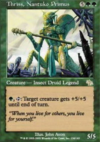 Thriss, Nantuko Primus ~ Heavily Played Judgment MTG Magic UltimateMTG Green Car - Image 1 of 1