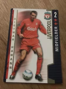 Liverpool FC Dietmar Hamann Shoot Out 2004/05 Football Card - Picture 1 of 2